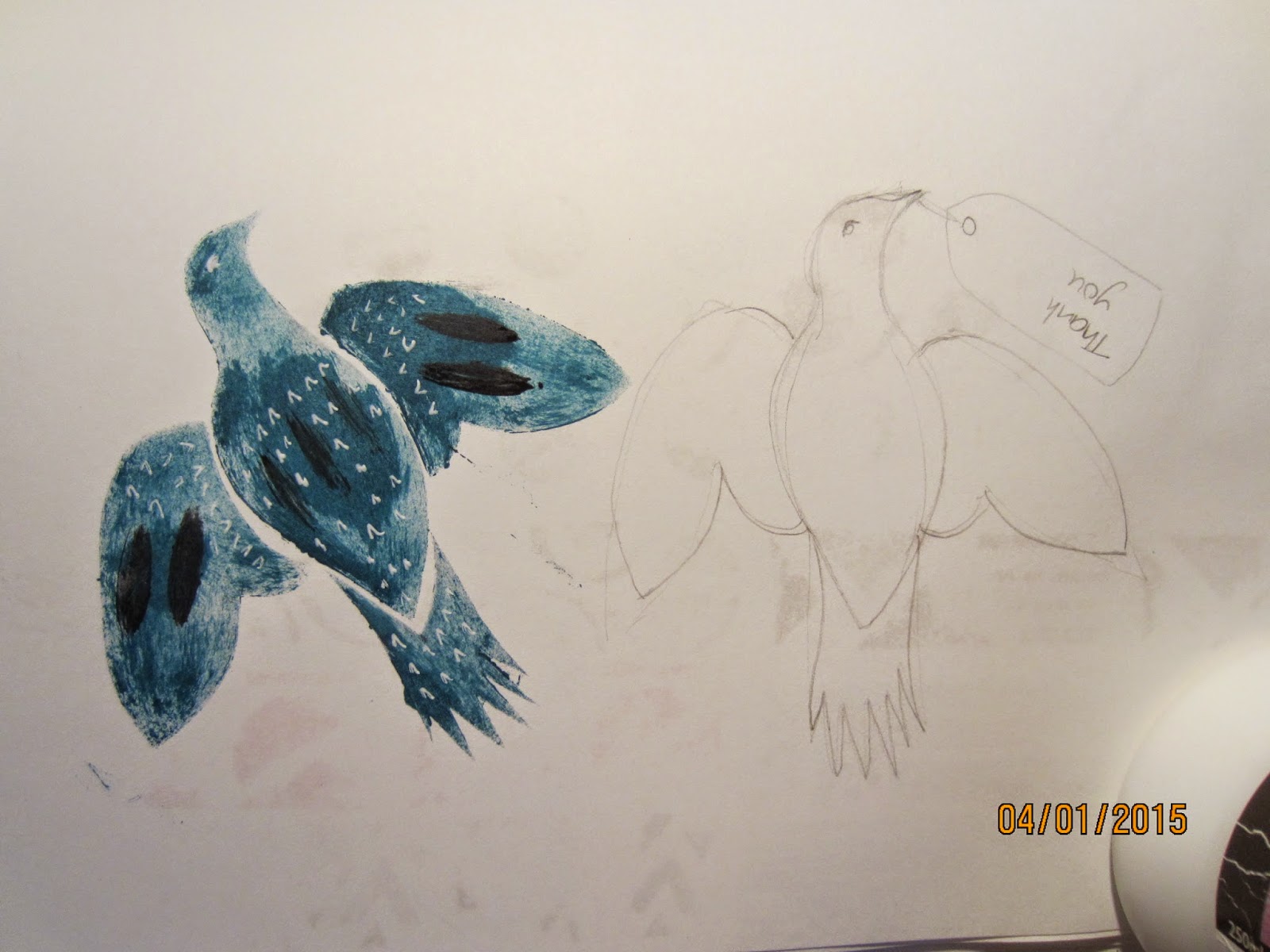 Mark Hearld Bird Drawings - HD Wallpaper 