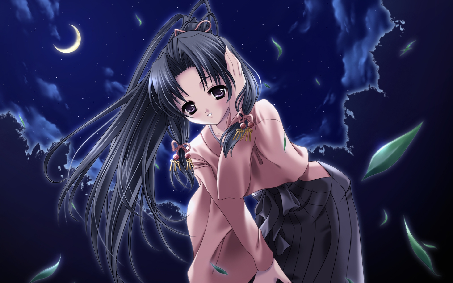 Anime Girl Kimono Wallpaper - Manga - HD Wallpaper 