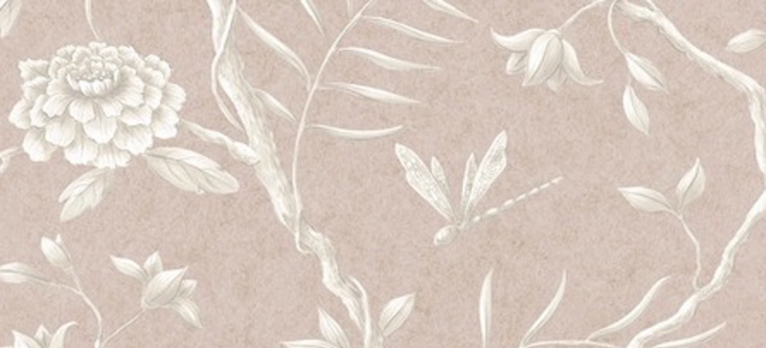 Lewis & Wood Jasper Peony Roan Soft Pink Classical - Lewis And Wood Jasper Peony Cirrus - HD Wallpaper 