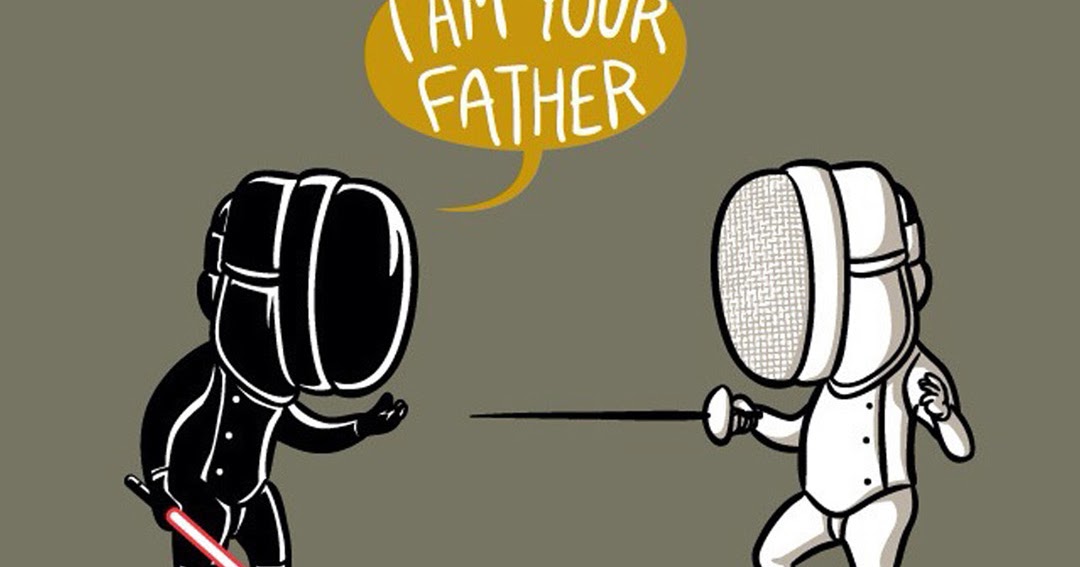 Fencing Star Wars I Am Your Father Android Wallpaper - Fencing I Am Your Father - HD Wallpaper 