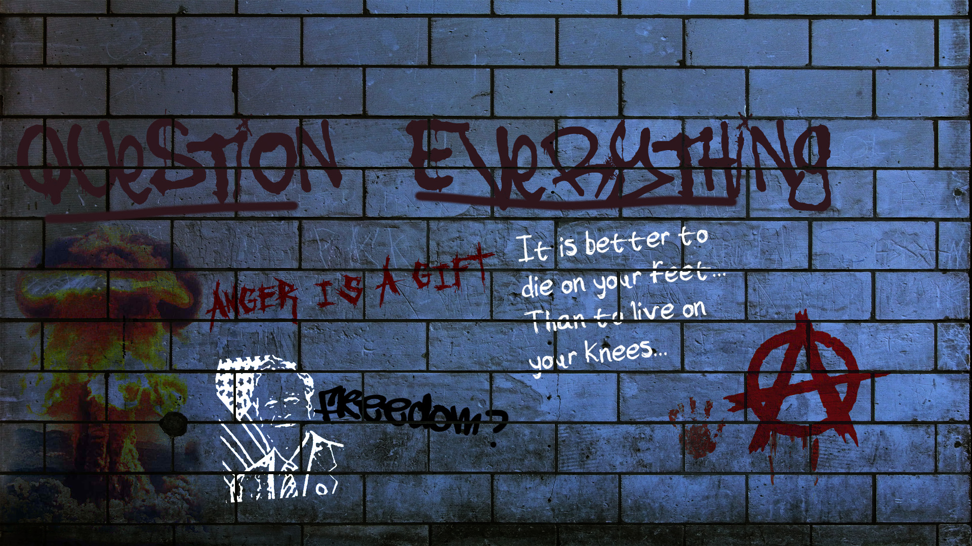 Dark Graffiti Wall Background - HD Wallpaper 