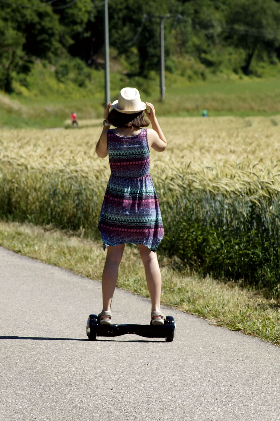 Hoverboard, Smart Wheels, E-board, Girl, Sport, One - Rainbow Gyrocopters Pro 4.0 Hoverboard - HD Wallpaper 