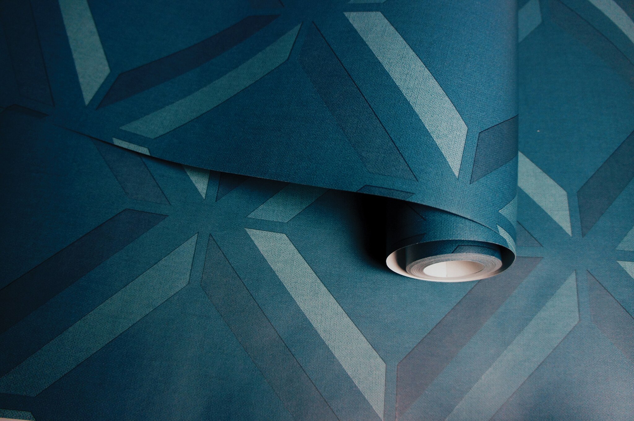 Lana Geo Teal Wallpaper - Wallpaper - HD Wallpaper 