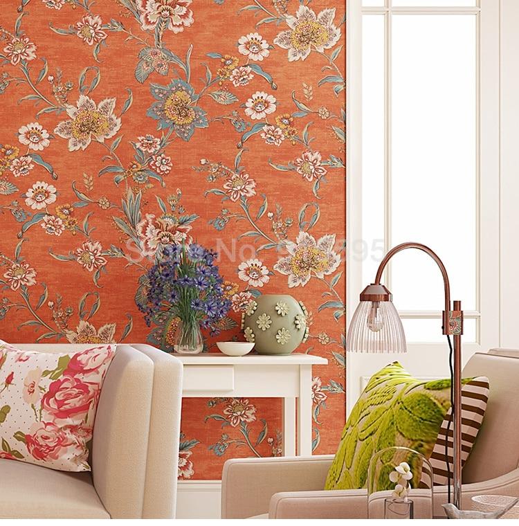 Vintage Floral Wall Paper - HD Wallpaper 
