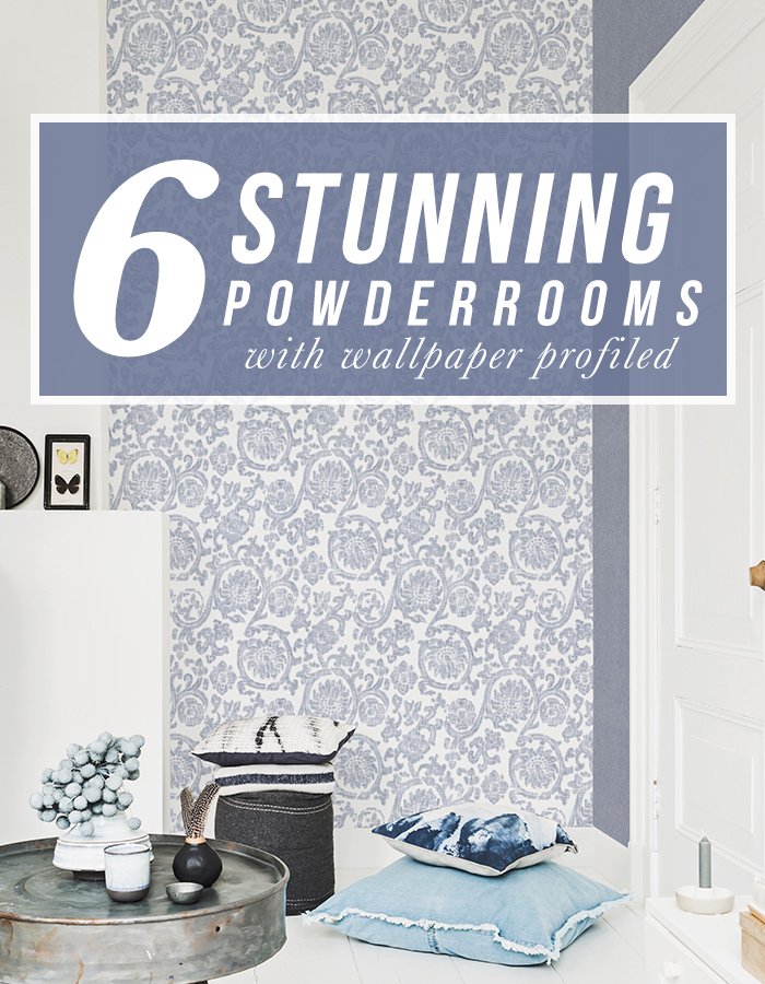 Traditional Orbital Damask White And Blue Wallpaper - Blue And White Powder Room - HD Wallpaper 