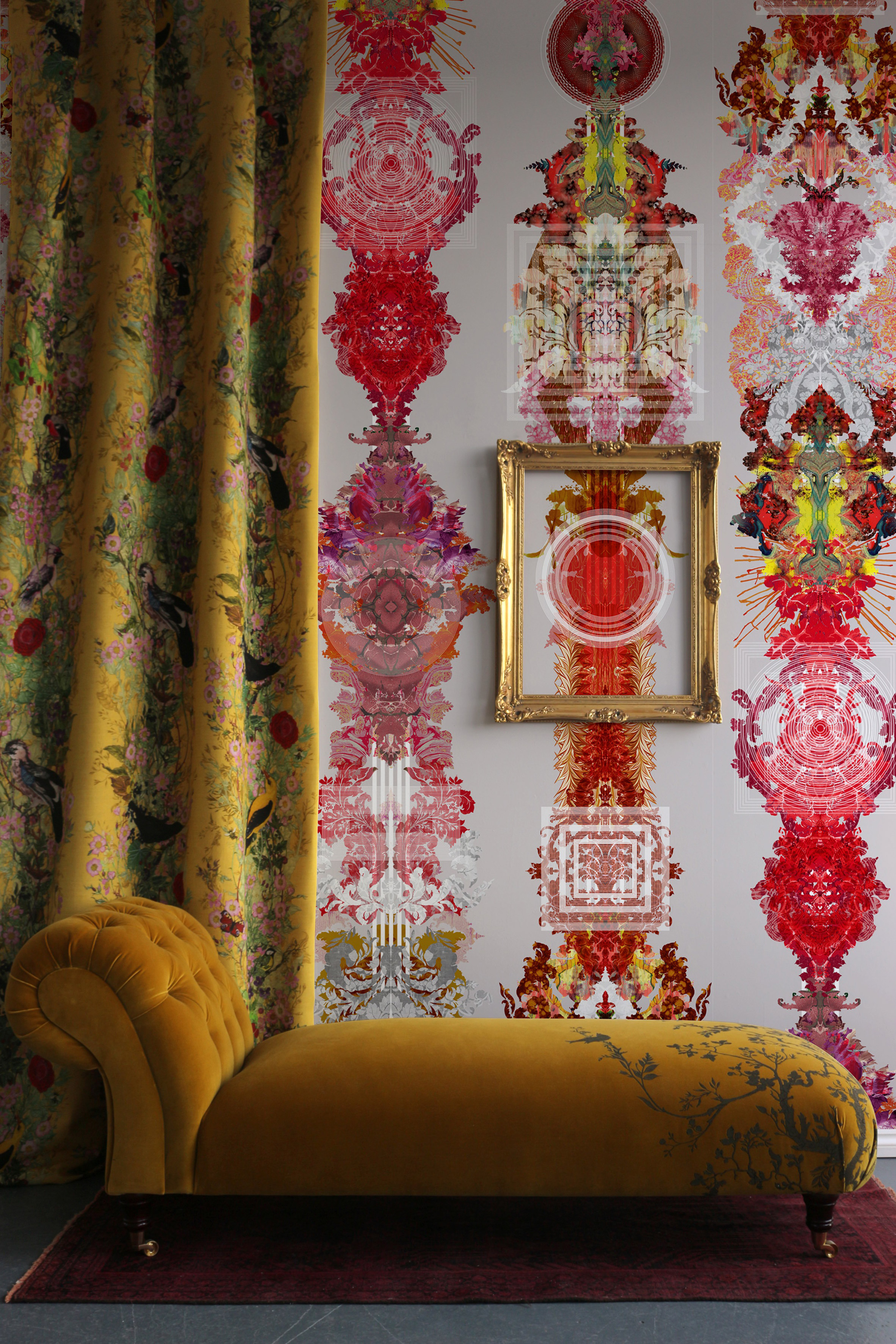 Timorous Beasties - Vintage Wallpaper Timorous Beasties - HD Wallpaper 