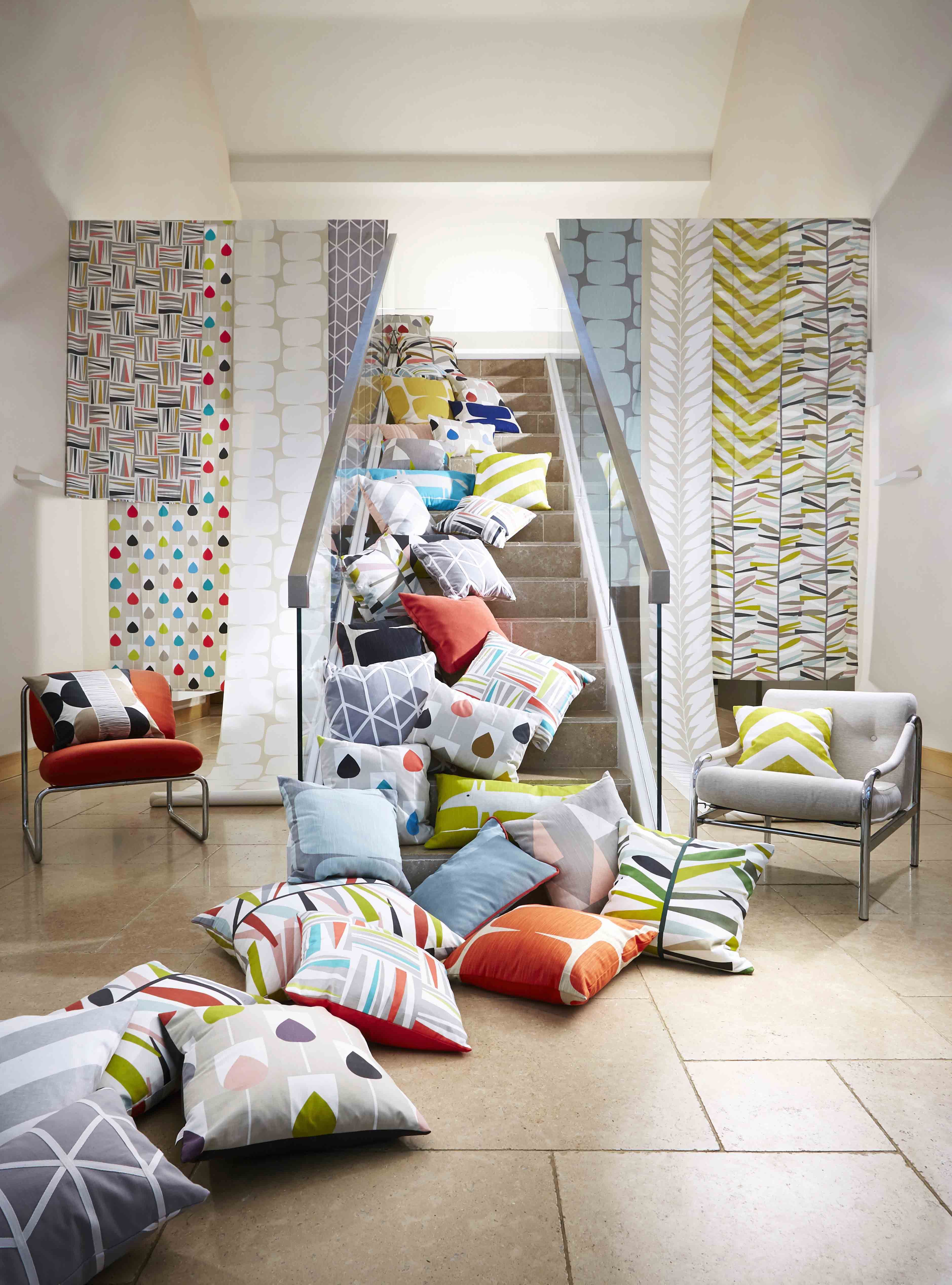 Bold Scion Lohko Cushion Covers Available Bespoke Made - Textile - HD Wallpaper 