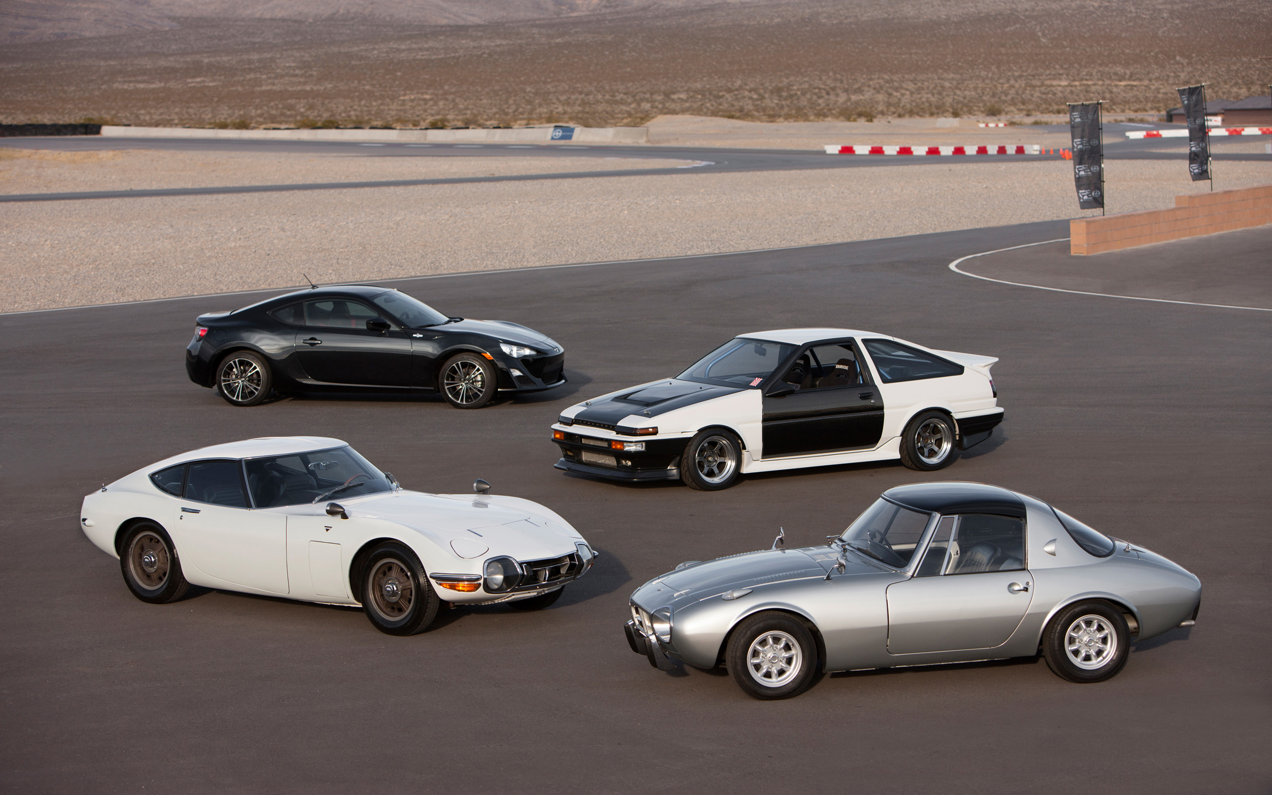 Evolution Of Toyota Sports Cars - HD Wallpaper 