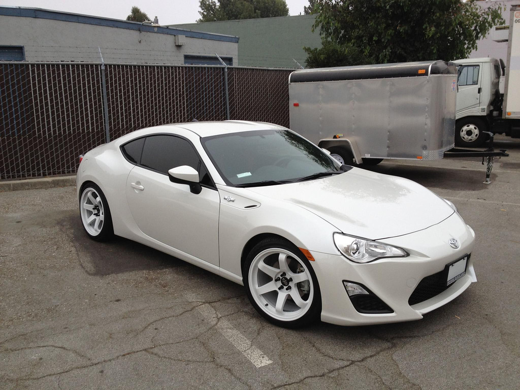 Toyota 86 All White - HD Wallpaper 