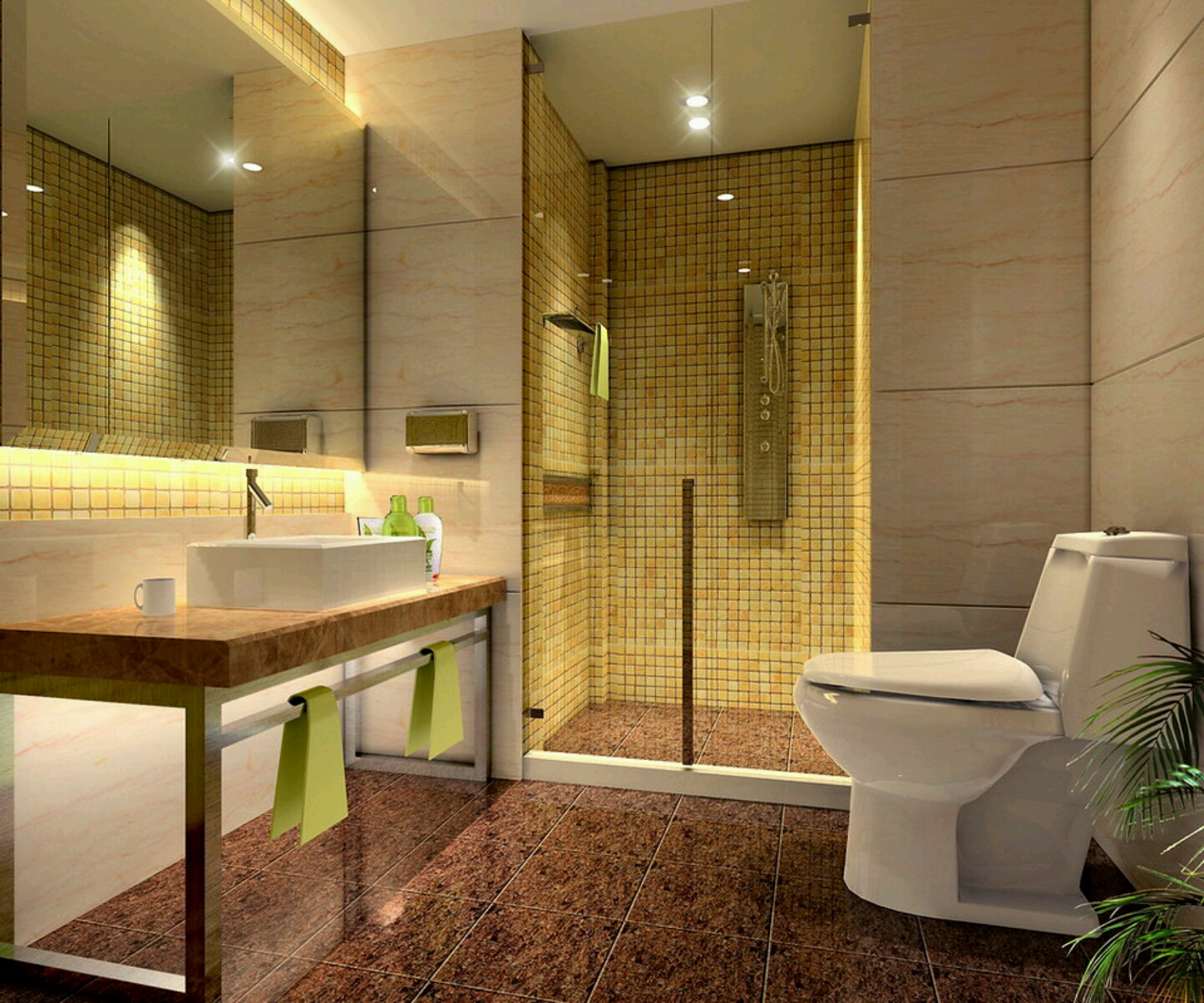 Best Bathroom Design Instagram - اجمل تصميم حمام - HD Wallpaper 