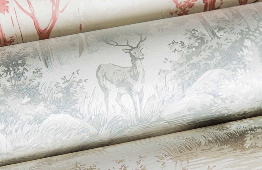 Bohemian Wallpaper - Mulberry - HD Wallpaper 