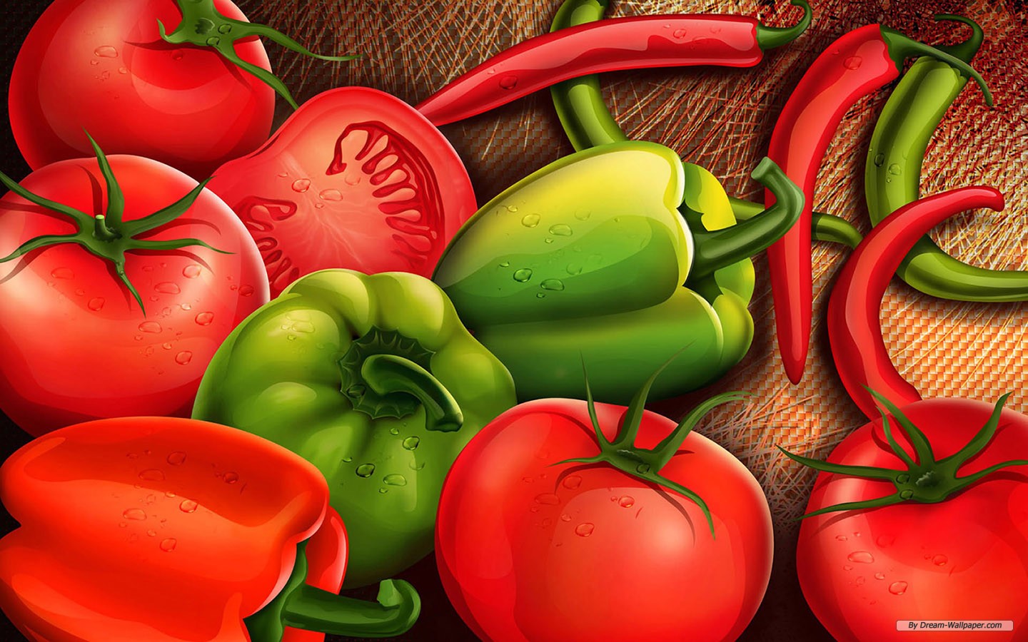 Food Images Background Colorful - HD Wallpaper 