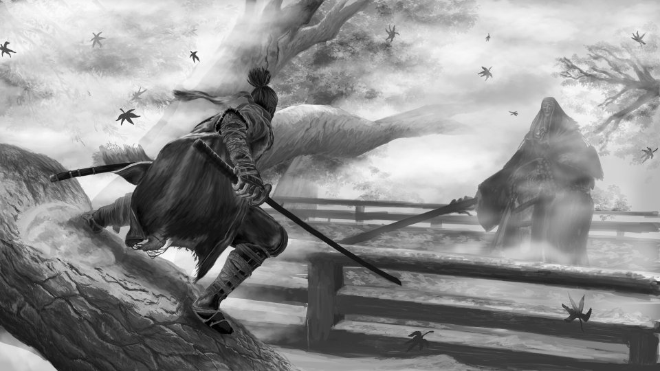 10 4k Hdr Sekiro Shadows Die Twice Wallpapers Perfect - Sekiro Black And White - HD Wallpaper 