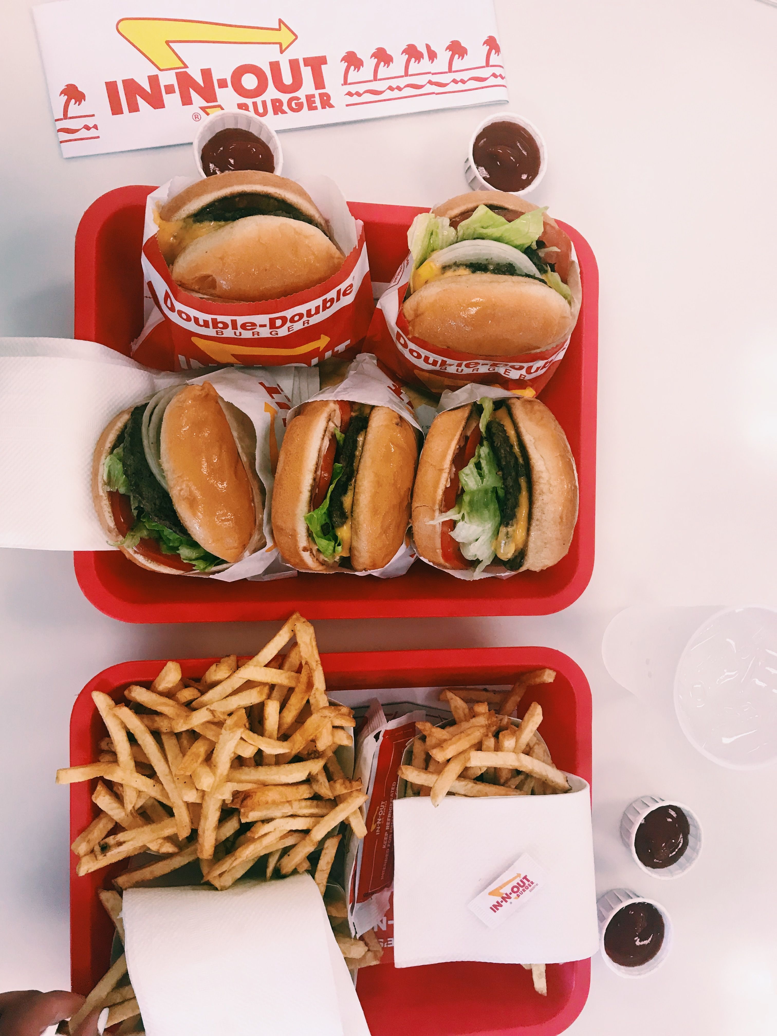 Food Wallpaper In N Out - HD Wallpaper 