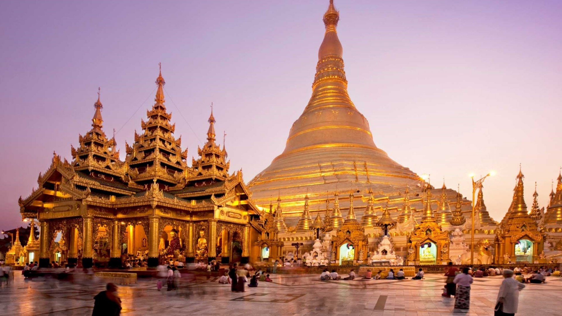 Shwedagon Pagoda - HD Wallpaper 