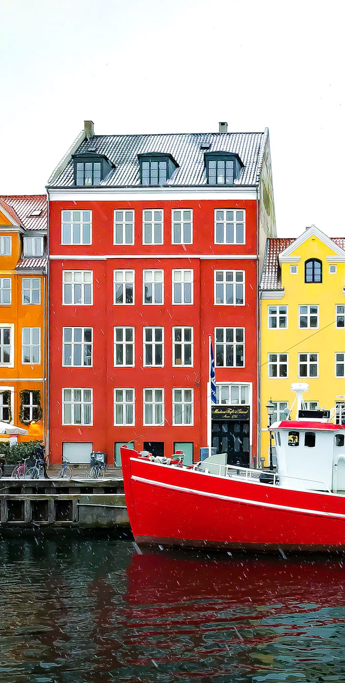 7 Europe Wanderlust Inspiration - Copenhagen Denmark - HD Wallpaper 