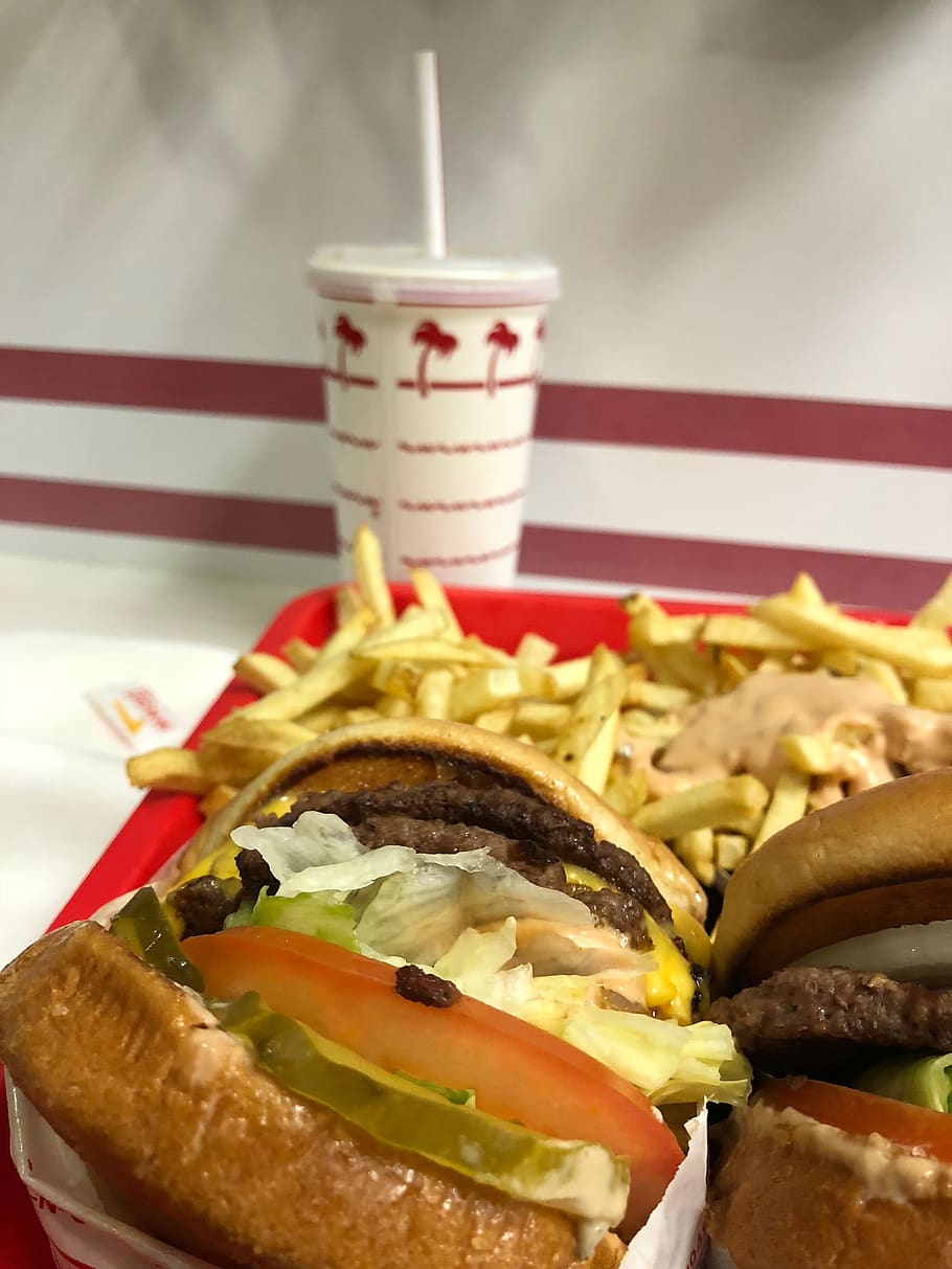 United States, San Jose, In N Out Burger, Fast Food, - Chicago-style Hot Dog - HD Wallpaper 