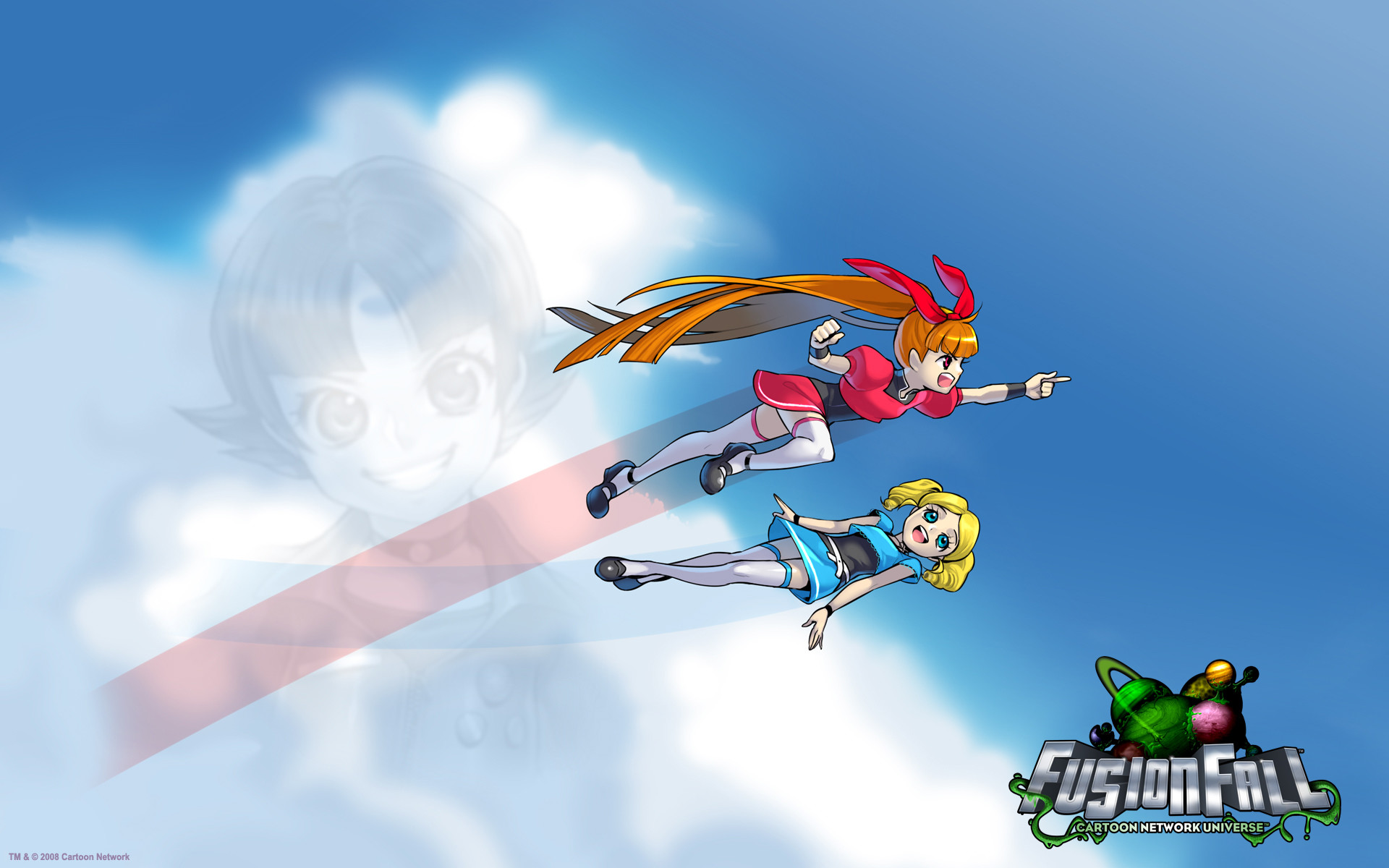 View Fullsize Power Puff Girls Image 
 Data-src - Cartoon Network Fusion Ball - HD Wallpaper 