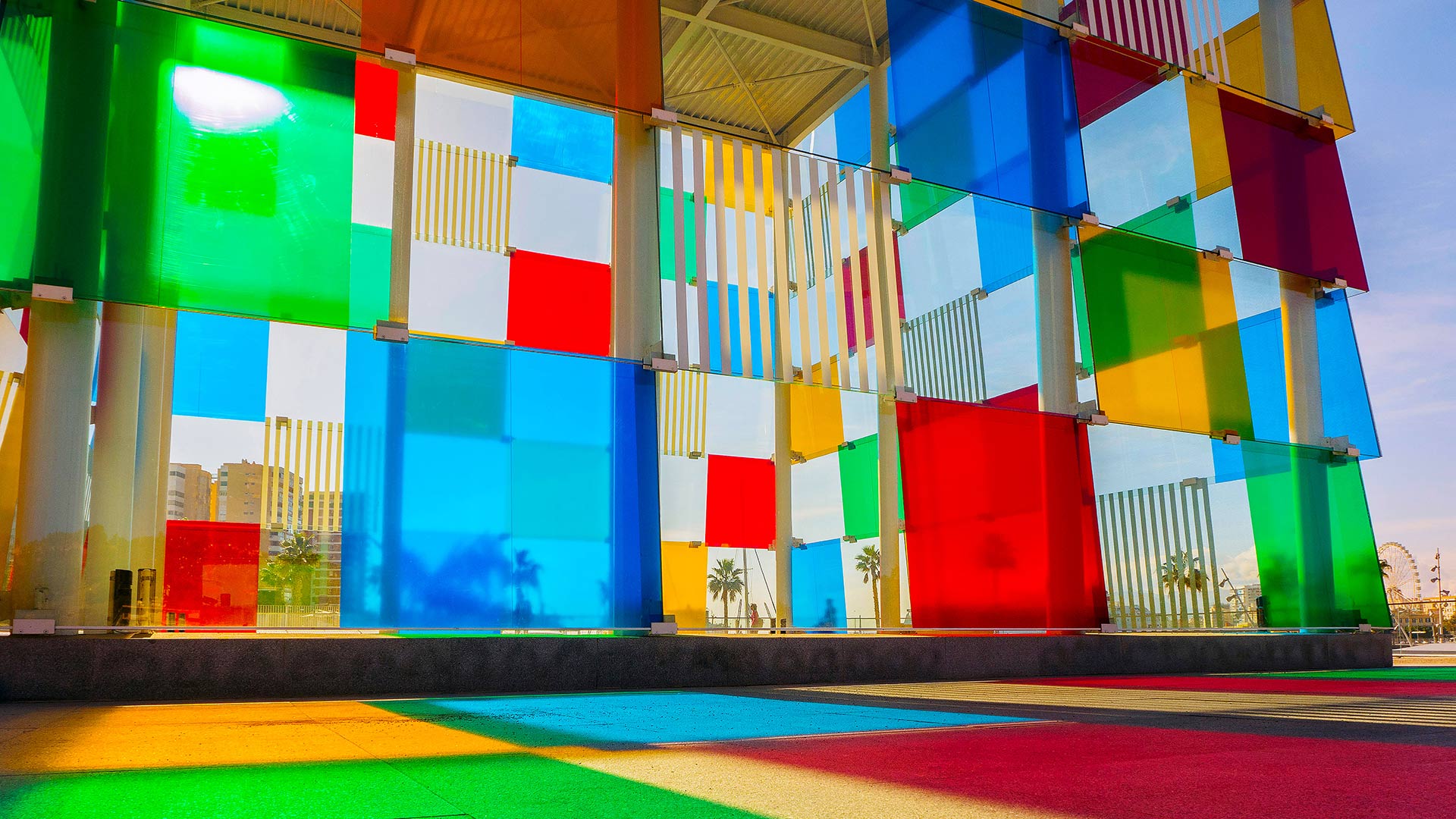 Goya Malaga - Centre Pompidou Malaga - HD Wallpaper 