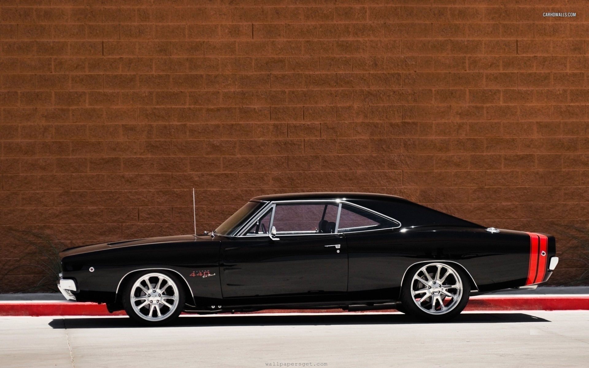 Black Dodge Charger Wallpaper 5927 Hd Wallpapers - Dodge Charger Rt Side - HD Wallpaper 