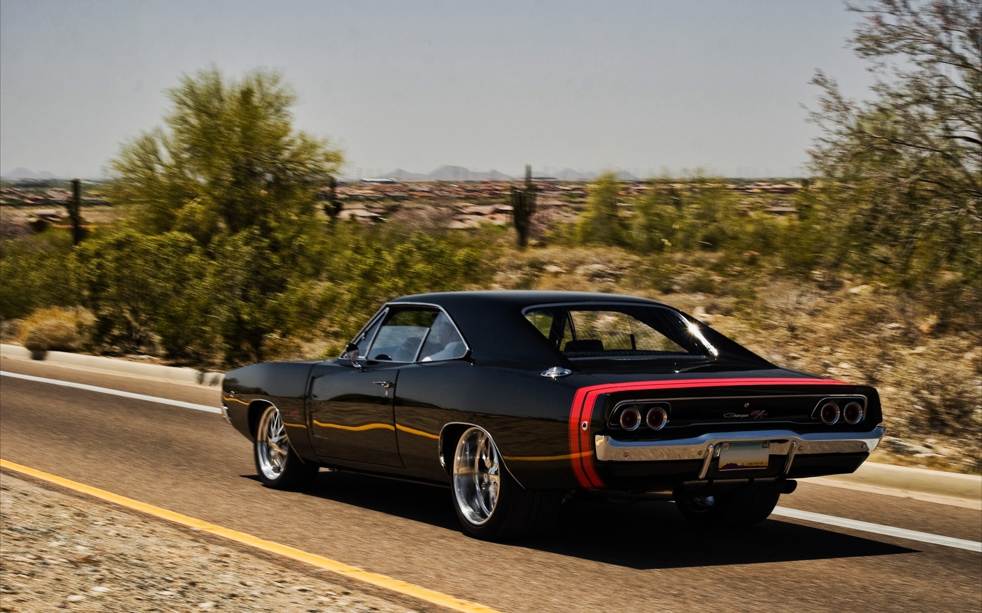 Dodge Charger Wallpaper Full Screen - Dodge Charger 1968 Background - HD Wallpaper 