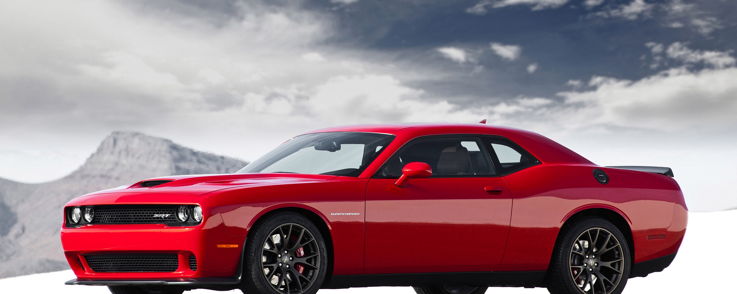 Wallpaper 2015, Dodge, Challenger, Srt, Hellcat - Dodge Challenger Hellcat Srt - HD Wallpaper 