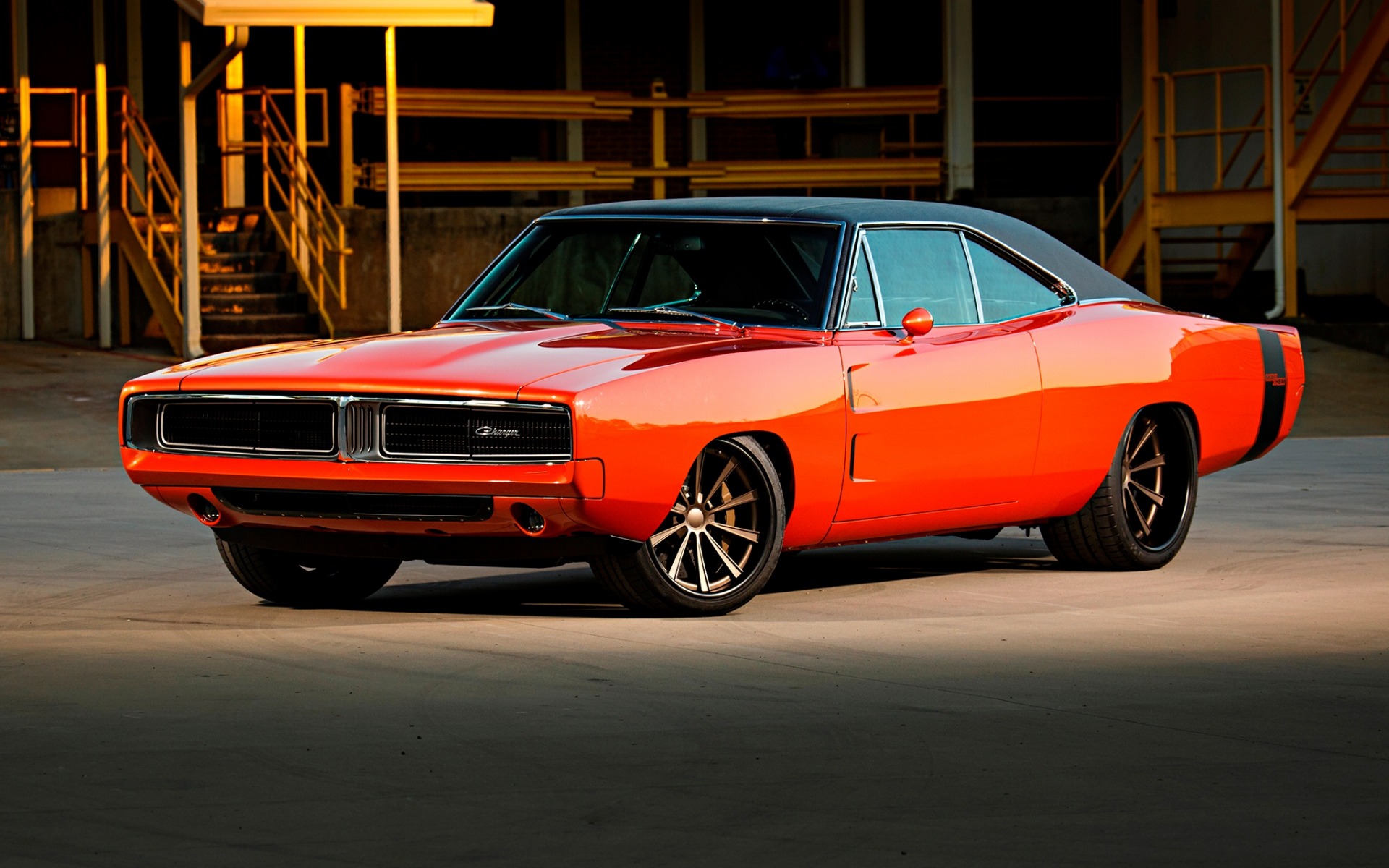 Dodge Charger, Tuning, Muscle Cars, 1969 Cars, Retro - Dodge Charger 2 Generation - HD Wallpaper 