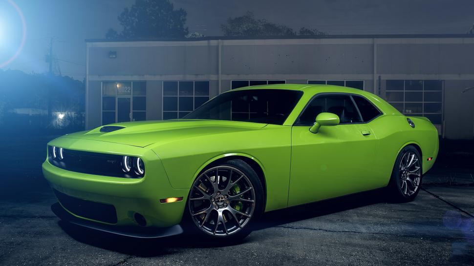 Dodge Challenger Srt Hellcat Greenrelated Car Wallpapers - Dodge Challenger Srt Hellcat Green - HD Wallpaper 