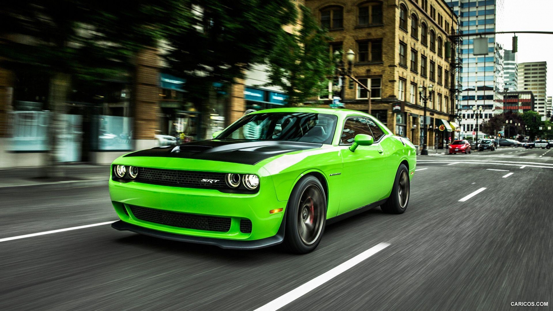 Hellcat-4 - Dodge Challenger Hellcat - HD Wallpaper 