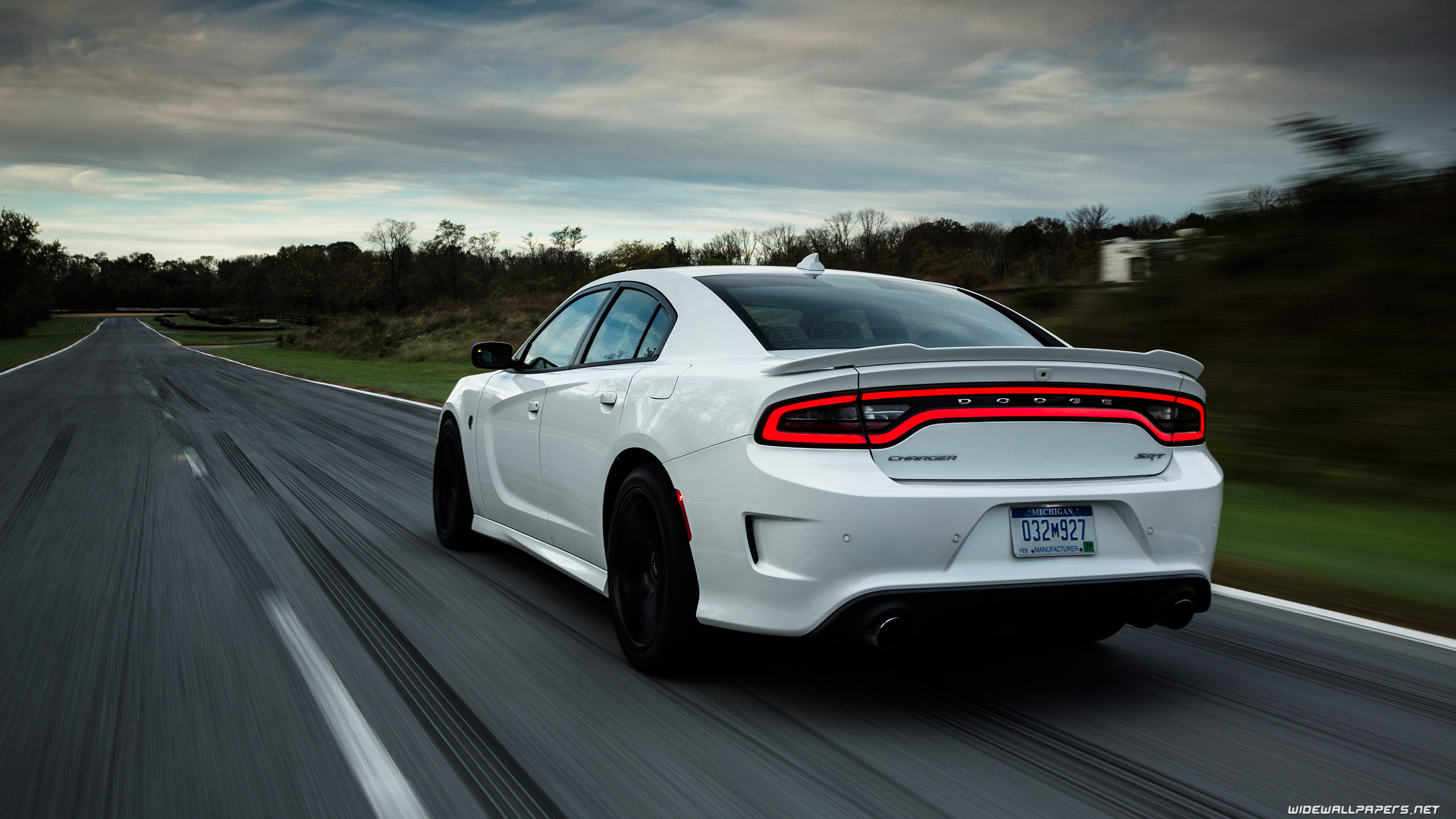 Dodge Charger Hellcat Wing - HD Wallpaper 