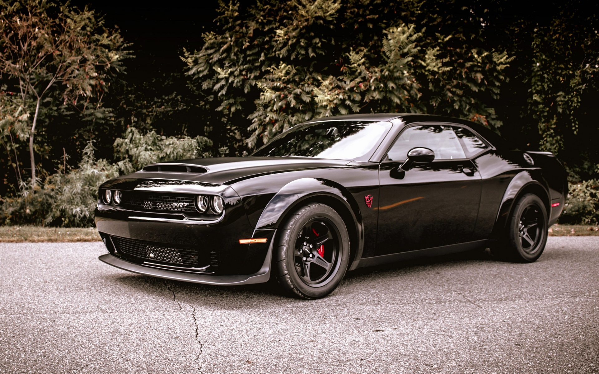 Dodge Challenger Hellcat Black Wallpaper Inspiration Lakings Auto