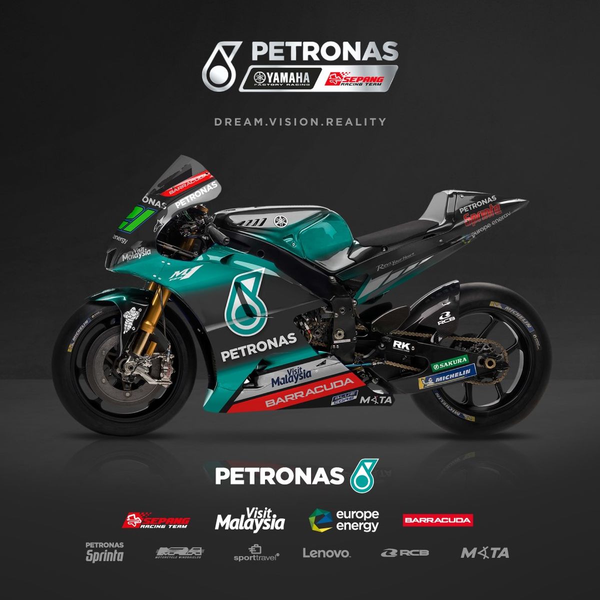 Petronas Yamaha Srt - Petronas Motogp - HD Wallpaper 