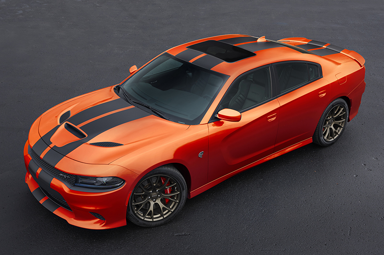 Charger Hellcat 2017 - HD Wallpaper 