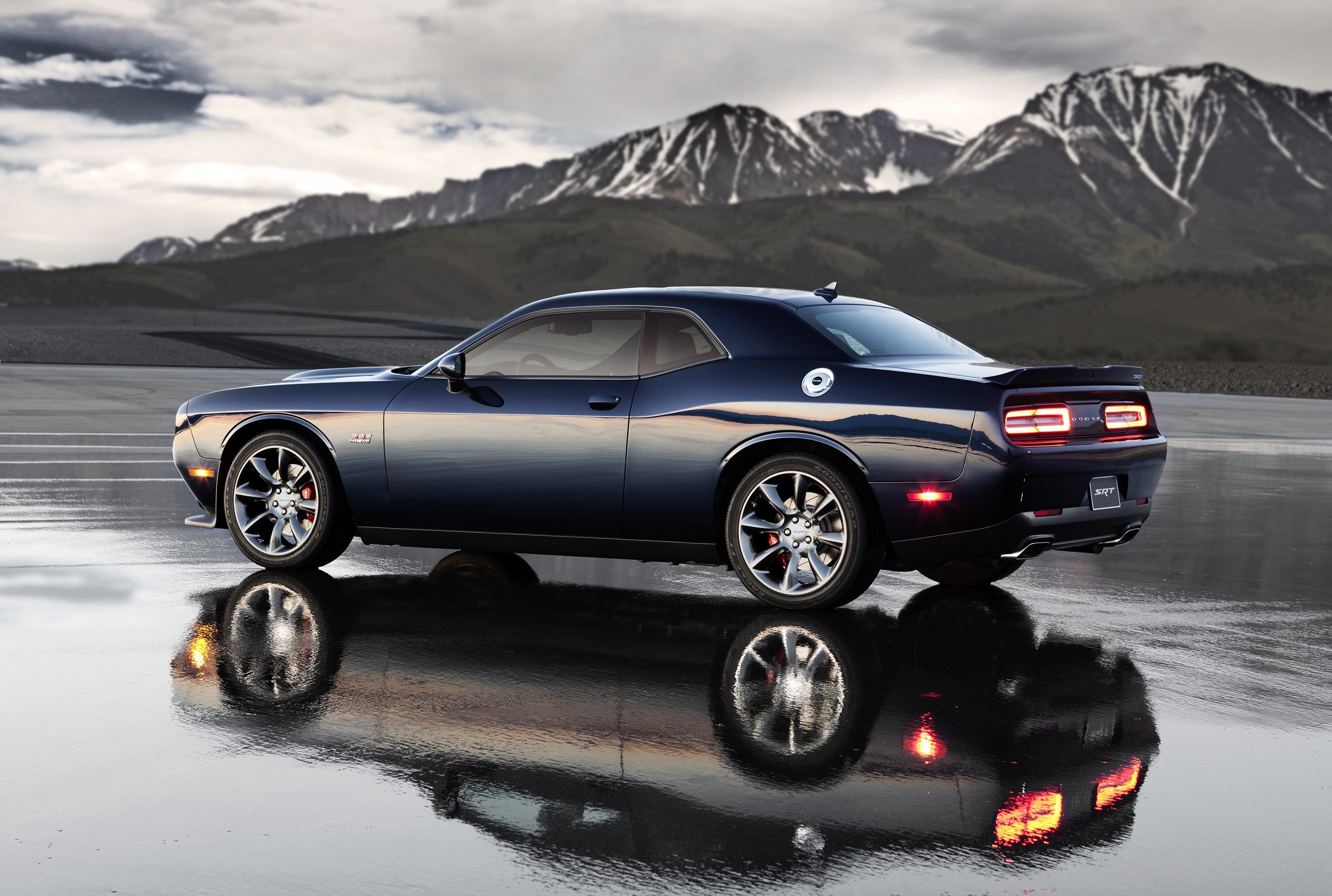 Dodge Challenger Srt 392 Black - HD Wallpaper 