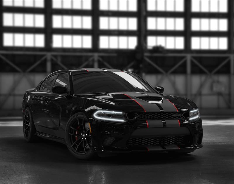 2019 Dodge Charger Srt Hellcat Octane Edition - Black Dodge Charger Hellcat 2019 - HD Wallpaper 