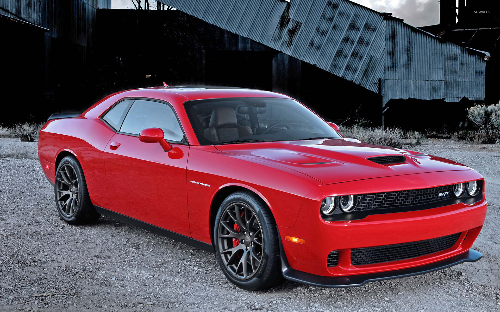 Dodge Challenger Srt8 2017 - HD Wallpaper 