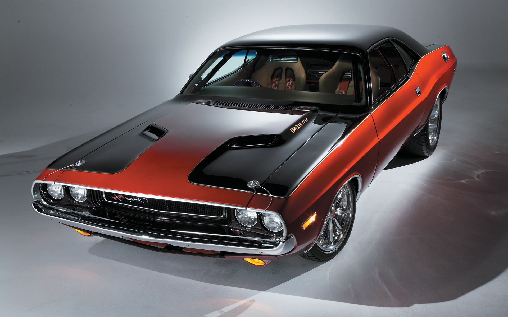 Sports Cars Car Vehicle Transportation System Wheel - 1970 Dodge Challenger Phone - HD Wallpaper 