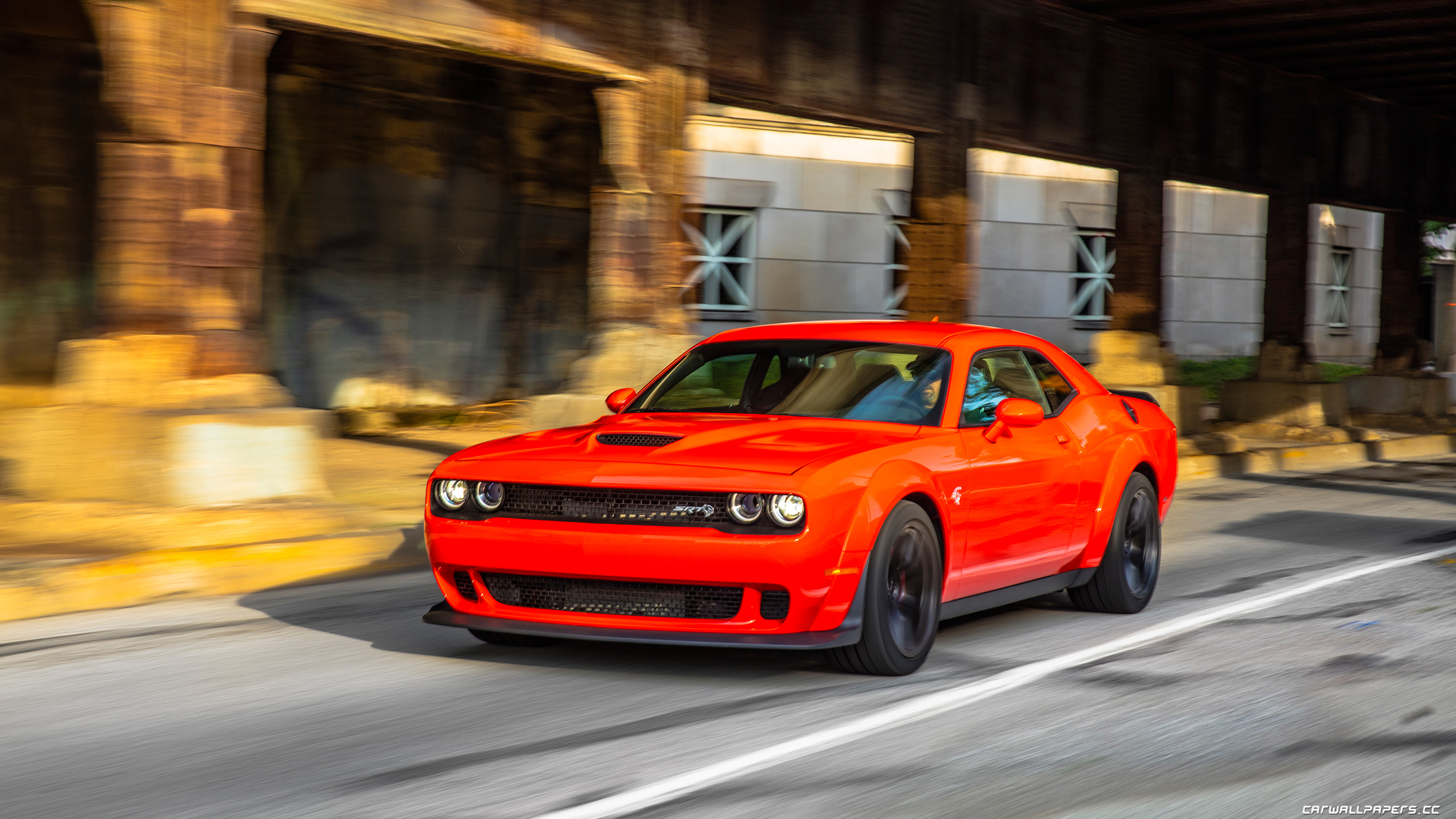2018 Challenger Srt Hellcat Widebody - HD Wallpaper 