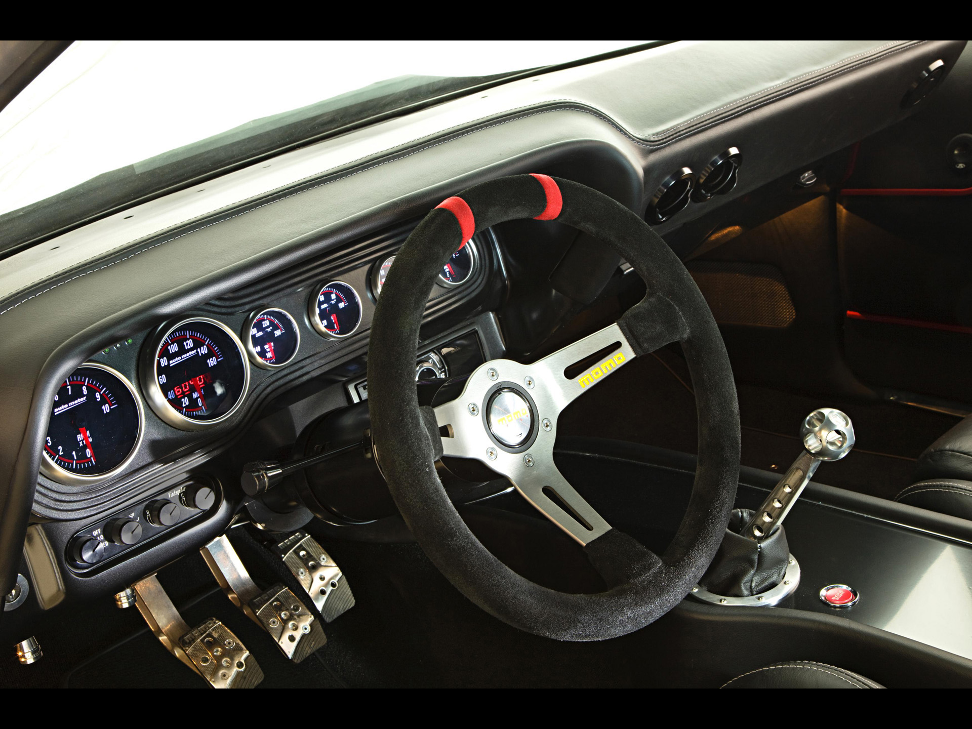 Custom 1970 Dodge Challenger Interior - HD Wallpaper 