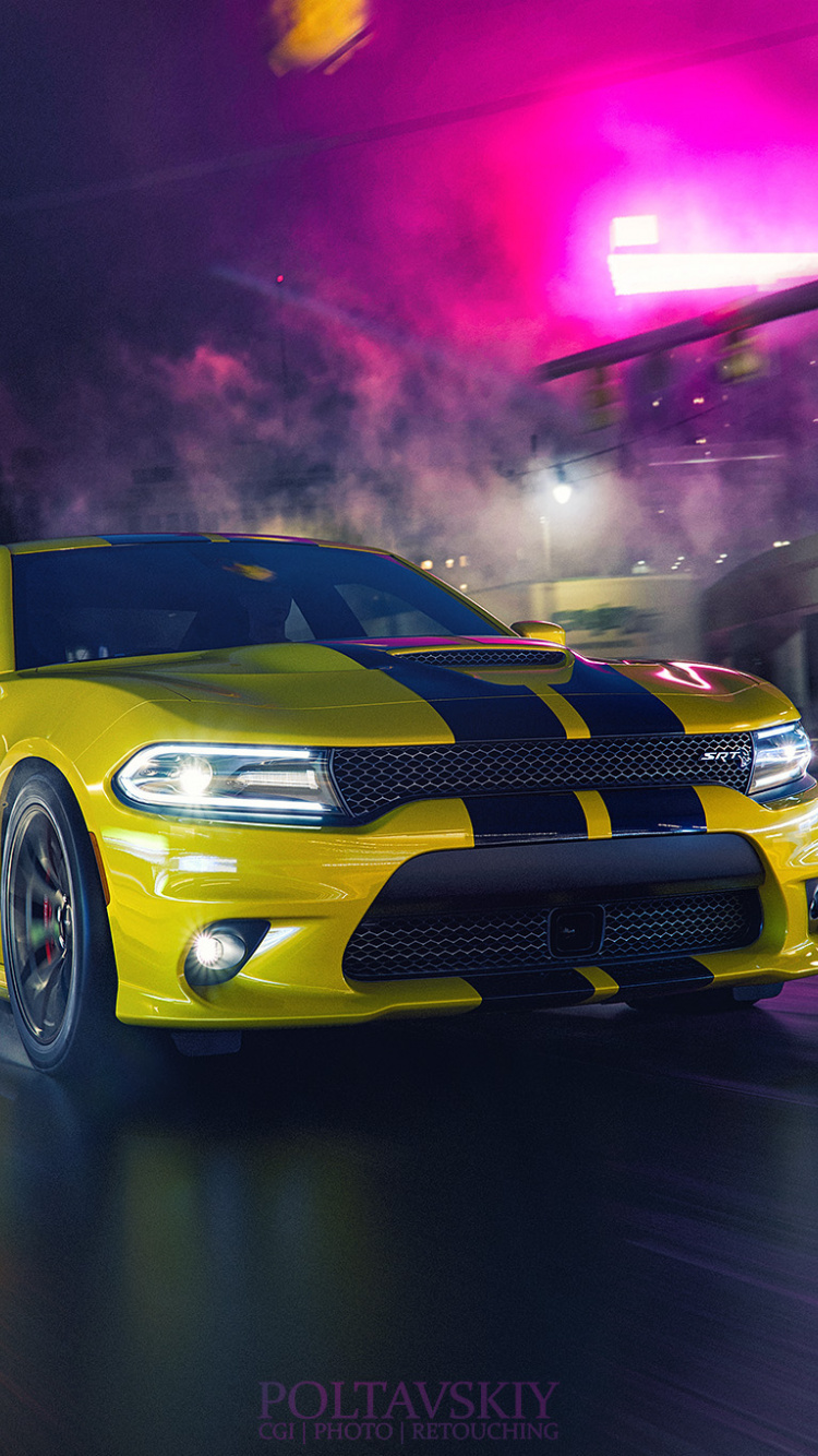 Dodge Charger Wallpaper Iphone - HD Wallpaper 