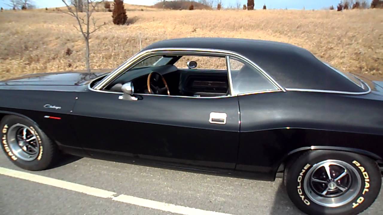 Dodge Challenger 1970 Matte Black - HD Wallpaper 