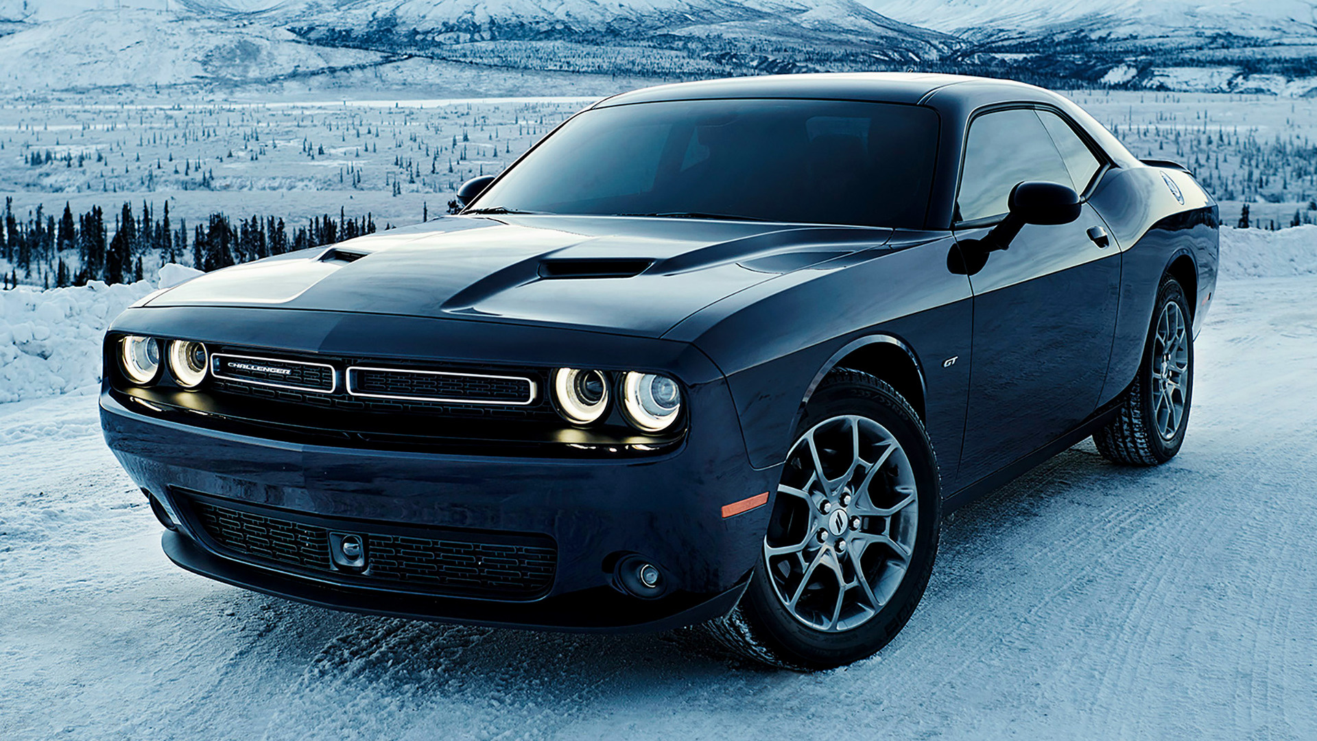 Dodge Challenger 2017 Hd - HD Wallpaper 