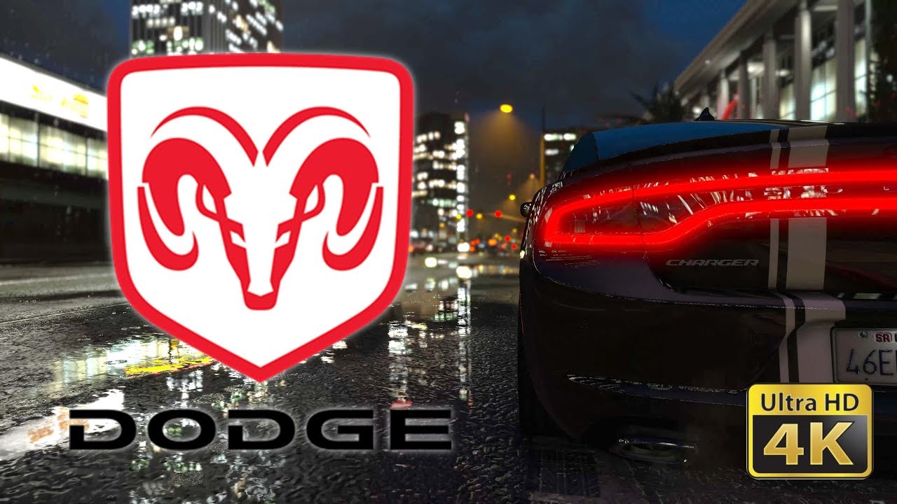Dodge Charger Logo Wallpaper 4k - HD Wallpaper 