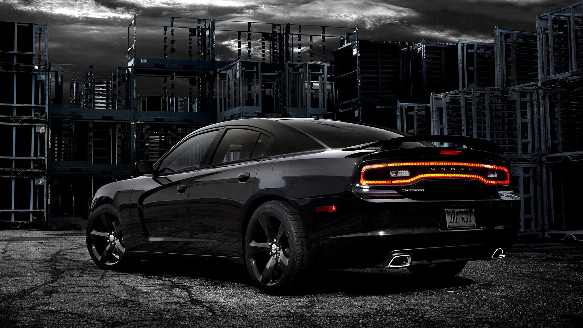 Luxurius Dodge Charger Wallpaper With Additional Car - 2011 Dodge Charger Ld John Wick - HD Wallpaper 