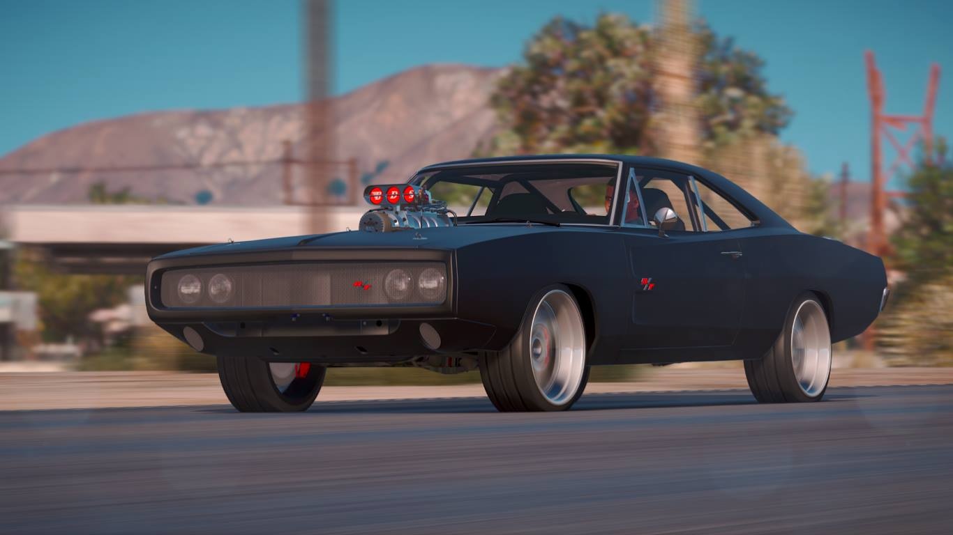 Dodge Charger With Blower Fast And Furious - HD Wallpaper 