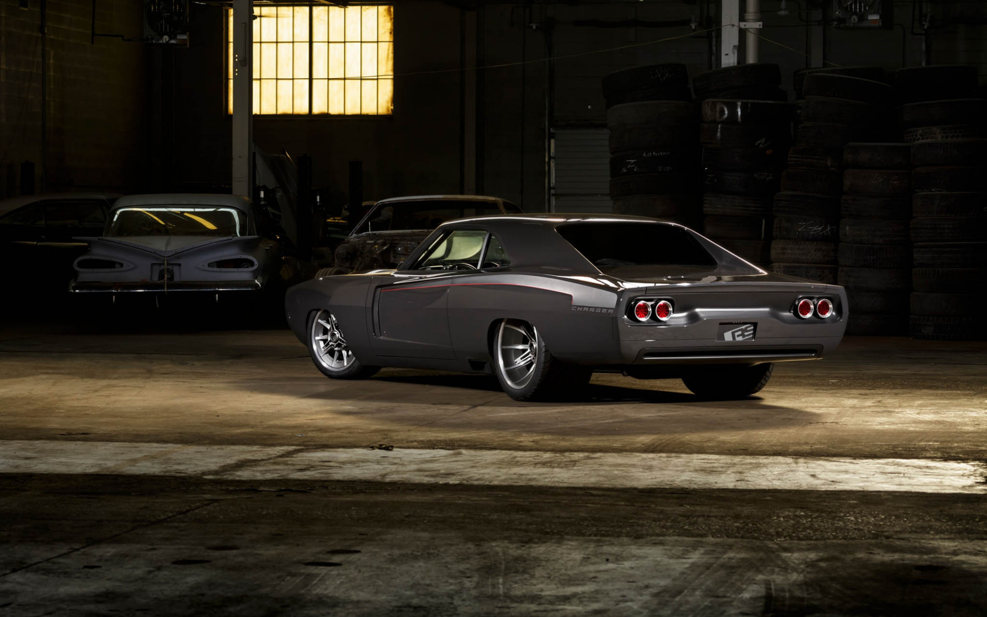 Dodge Charger, 1970, Rear View, Tuning Charger 1970, - Classic Car - HD Wallpaper 