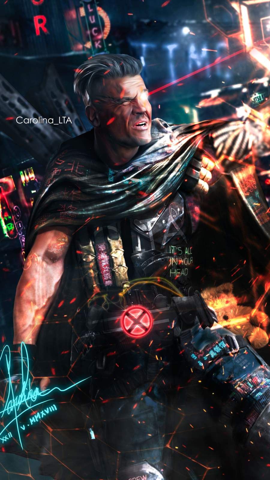 Cable Wallpaper Marvel - HD Wallpaper 