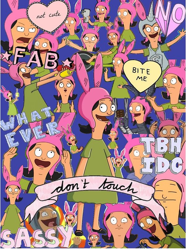 Louise Bob's Burgers Background - HD Wallpaper 