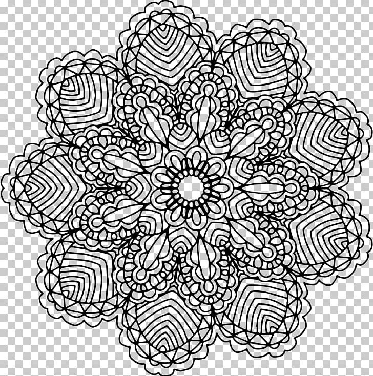 Mandala Coloring Book Drawing Png, Clipart, Area, Black - Hillsong Young And Free Logo - HD Wallpaper 