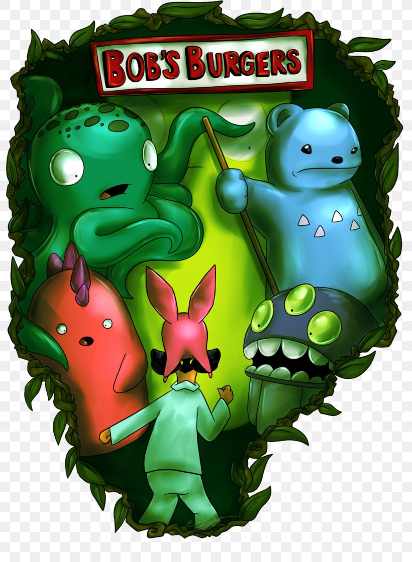 Hamburger Louise Belcher Flu-ouise Gene Belcher Bob - Bob's Burgers Flu Ouise - HD Wallpaper 